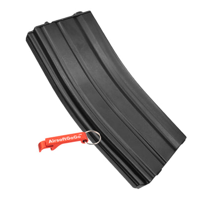 130 rounds illumination magazine for G&amp;P Marui M4 / M16 series (black color)