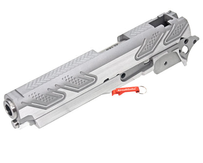 Gunsmith Bros Machined Aluminum "PT" Style Custom Slide Set for Marui Hicapa 5.1 (Silver)