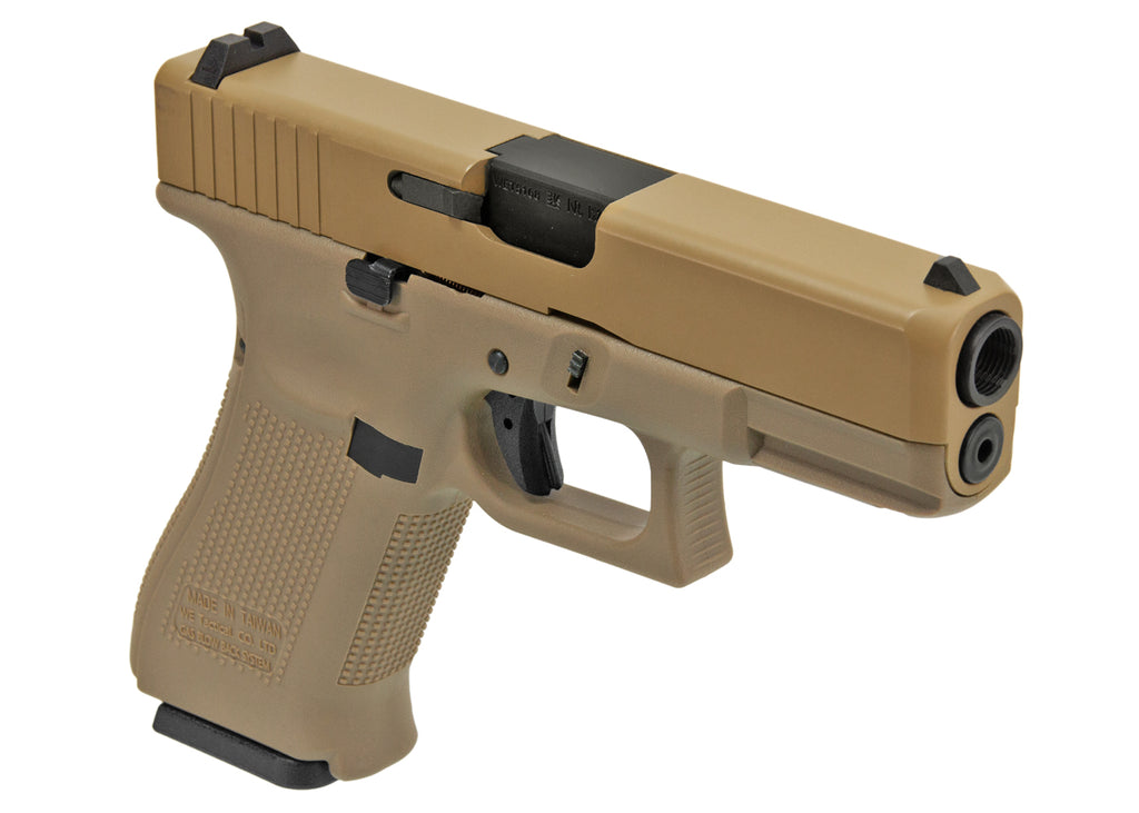 WEのガスブローバックハンドガンのグロック19X GEN5 TANカラー 無刻印ver – AIRSOFT GOGO