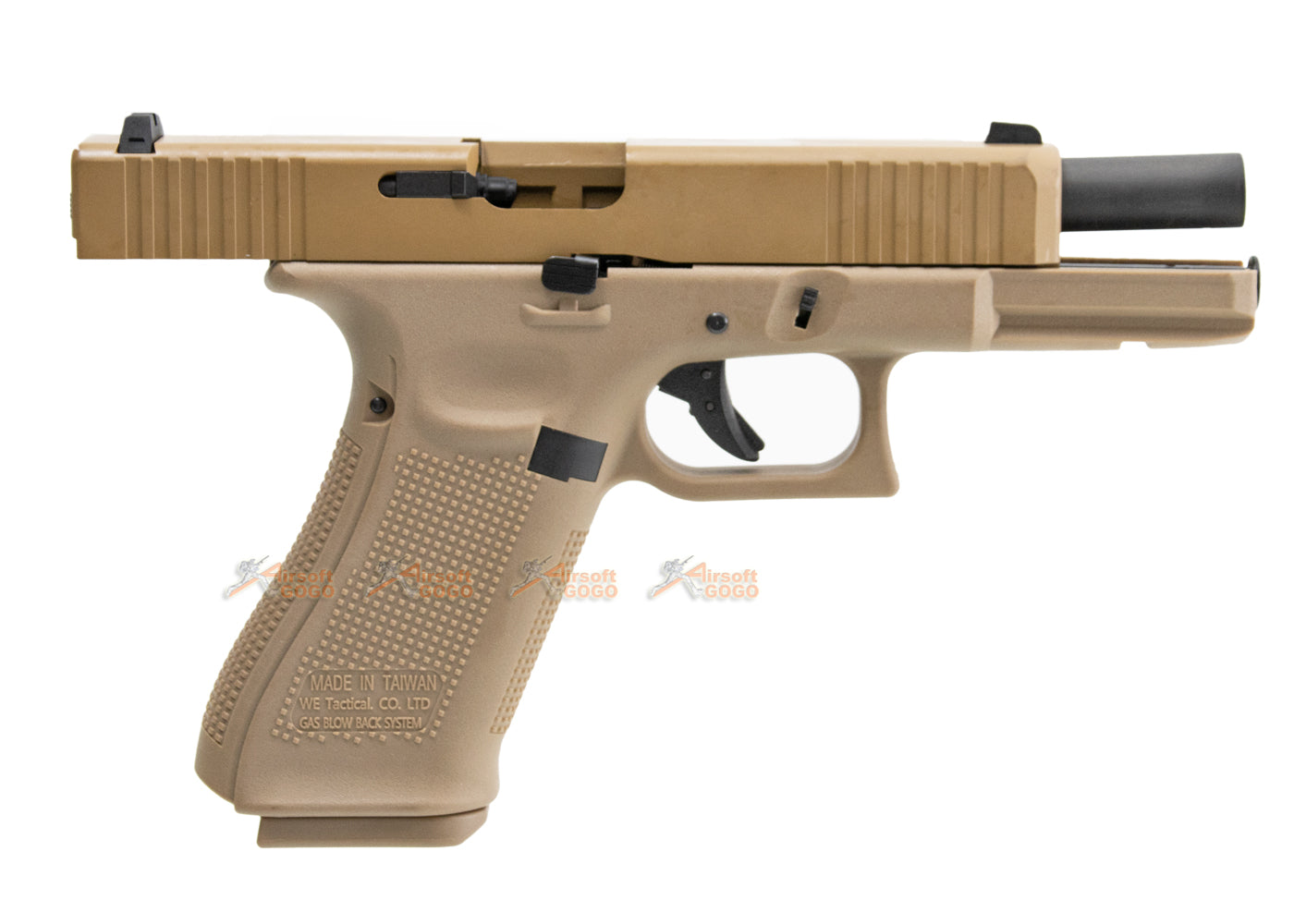 WE G17F GEN5 ガス ブローバック (タンカラー ) – AIRSOFT GOGO