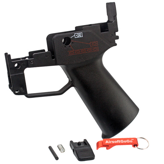 Electric gun G36 lower receiver for Tokyo Marui/JG (black)