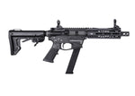 King Arms TWS 9mm SBR ガスブローバックライフル (ブラック)