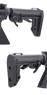 King Arms TWS 9mm SBR ガスブローバックライフル (ブラック)
