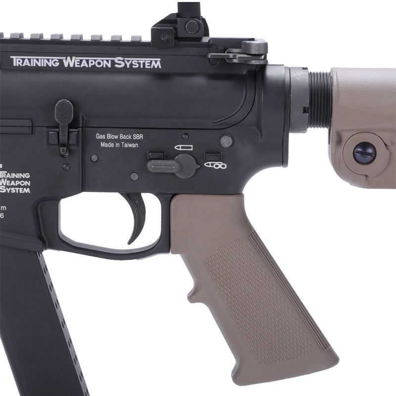 King Arms TWS 9mm SBR Gas Blowback Rifle (Dark Earth)