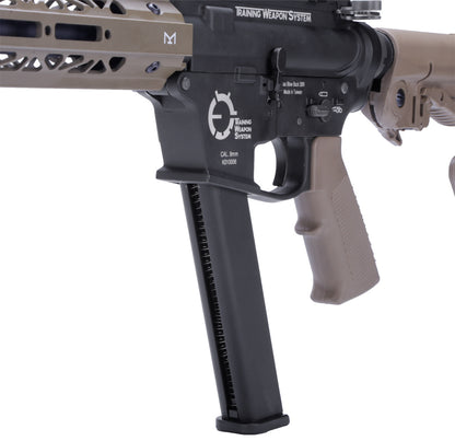 King Arms TWS 9mm SBR Gas Blowback Rifle (Dark Earth)