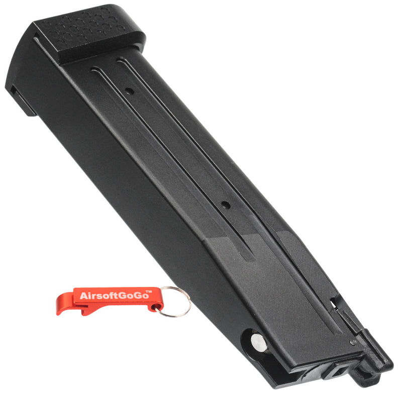 KJ ・ WE ・ Tokyo Marui High Capa 5.1 ・ Ultralight Aluminum Magazine for IPSC Player (Black, 165g)