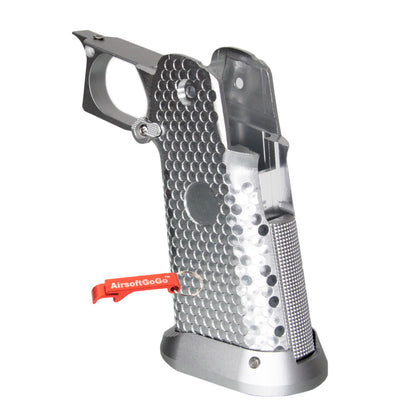 Aluminum grip for Tokyo Marui Hicapa 5.1 series (silver)