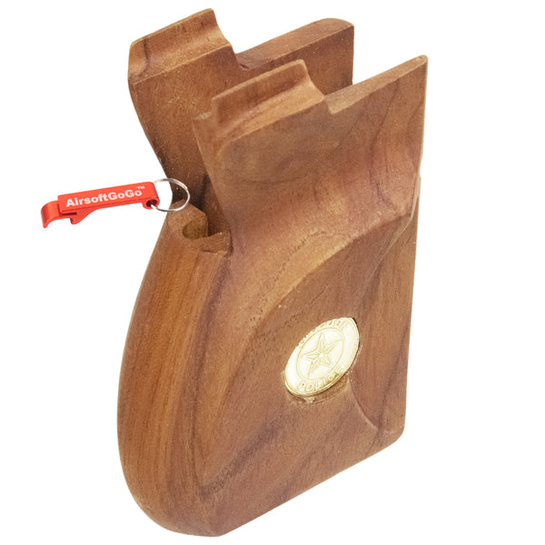 Wooden Grip Cover for Marui Desert Eagle Gas Blowback Gun