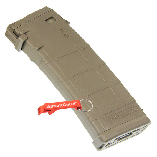 Magpul PTS MAG Gen 2 M2 350 round magazine for electric gun M4 M16 (dark earth color)