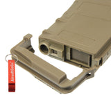 Magpul PTS MAG Gen 2 M2 350 round magazine for electric gun M4 M16 (dark earth color)