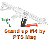 M4シリーズ電動ガン用PTS EPM 150連マガジン （黒）