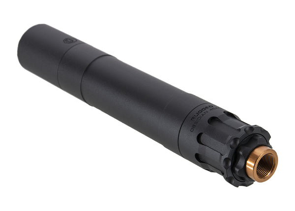 RGW OBS Style 45 Dummy Silencer (14mm CCW) - Black