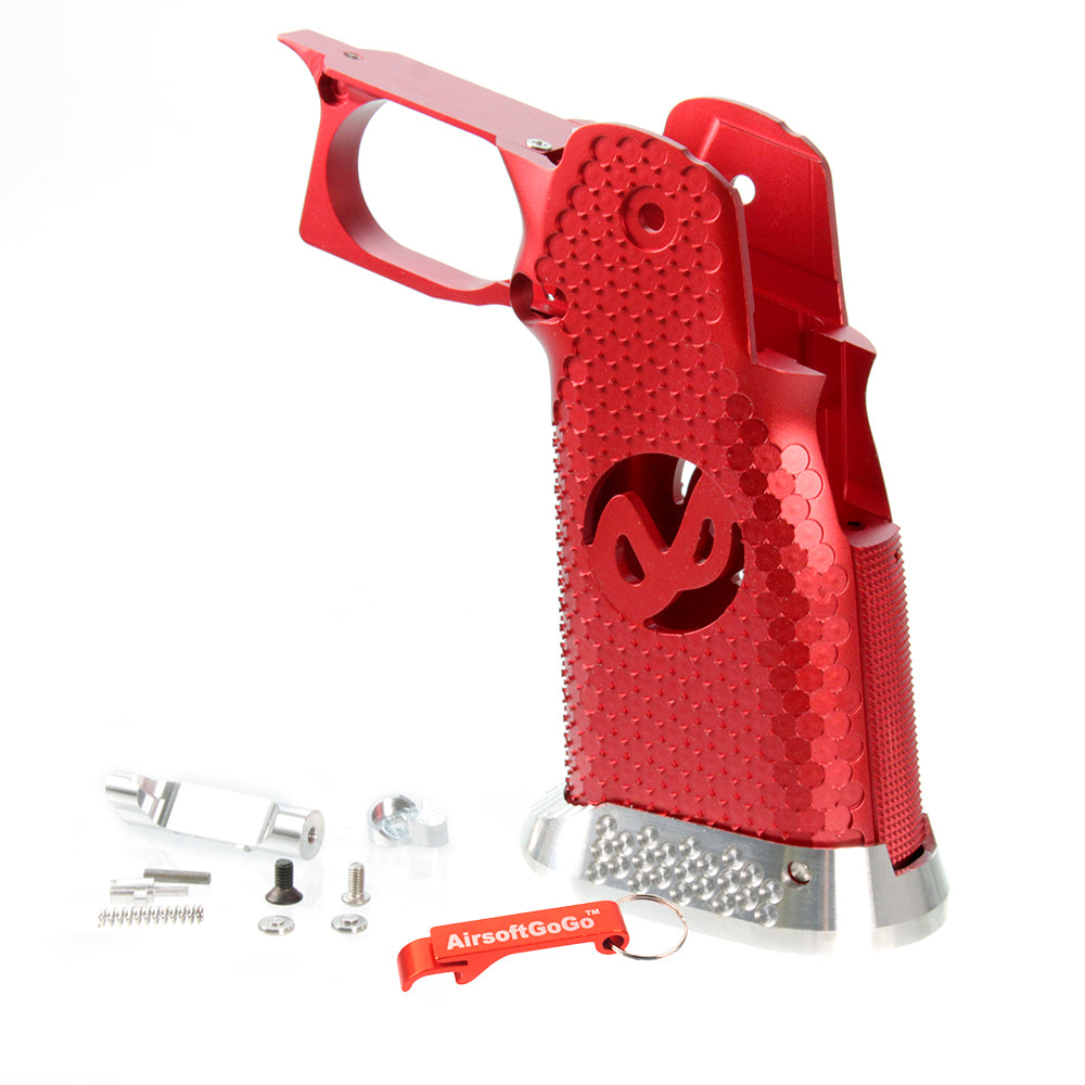 RWA Infinity Aluminum Grip Set for Marui High Capa Series (Crimson)