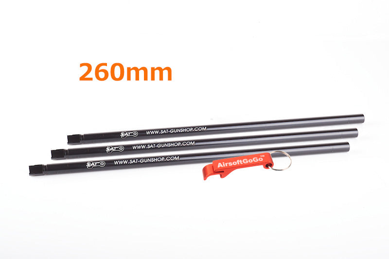 SAT 6.01mm aluminum precision inner barrel set compatible with Tokyo Marui M870 (total length: 260mm)