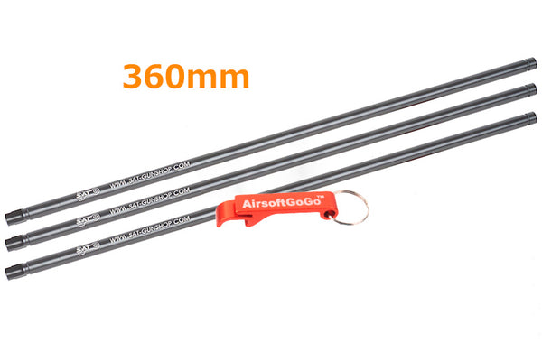 SAT 6.01mm aluminum precision inner barrel set compatible with Tokyo Marui KSG (total length: 360mm)