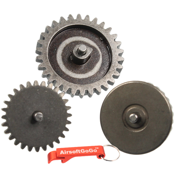 Steel gear set made by SHS for electric gun M4 series