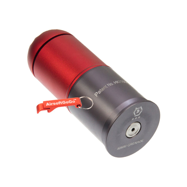 PPS 120 rounds 40mm metal gas cart (red)