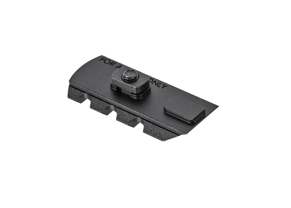 Dynamic Tactical 3 Slot Low Profile M-LOK Rail Section (Black)