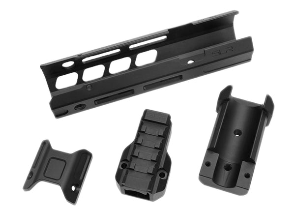 SLR Airsoftworks 6.5" Light Mlok EXT Extended Handguard for Tokyo Marui AKM GBBR Gas Blowback Rifle