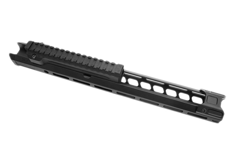 SLR Airsoftworks 14.7" Light Mlok EXT Extended Handguard for Tokyo Marui AKM GBBR Gas Blowback Rifle