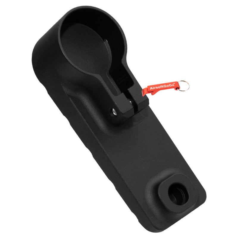 Stock plate compatible with gas blowback &amp; electric gun M4 buffer tube