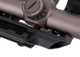 AGG LEAP 30mmスコープマウント（高さ1.93インチ）-ブラック