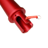Custom multi-length outer barrel red for Marui electric gun M4/M16 (Size: 80/177/125/75mm)