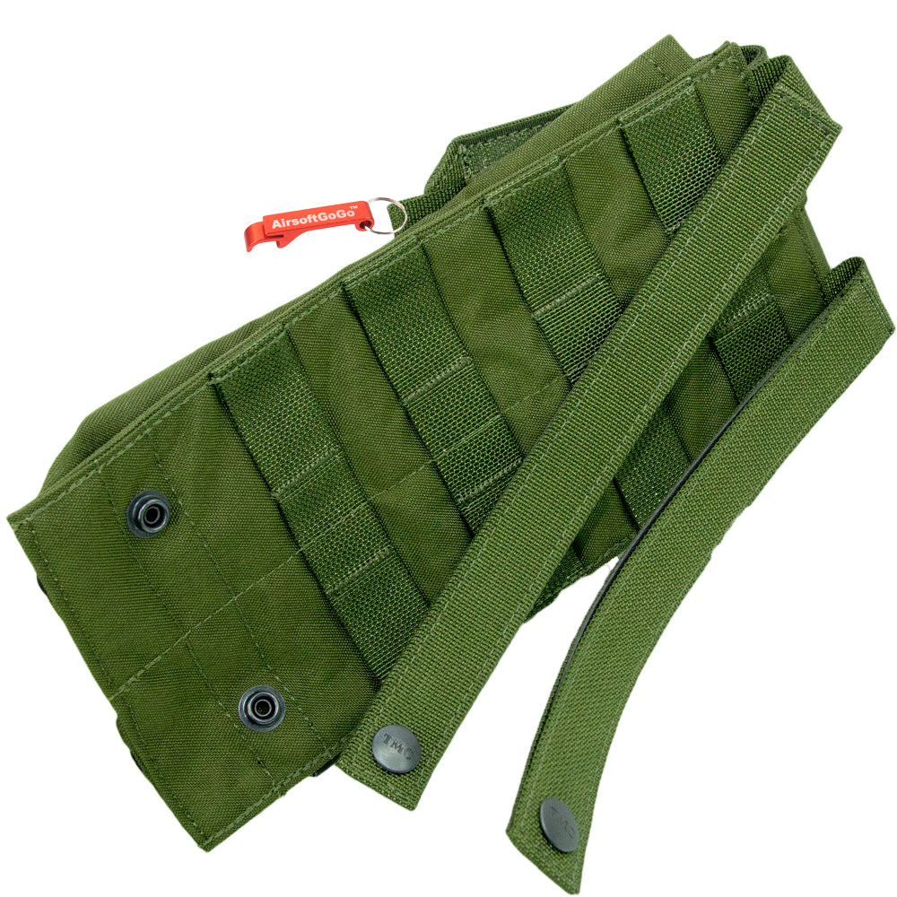 Mall compatible double magazine pouch for P90 (olive drab color)