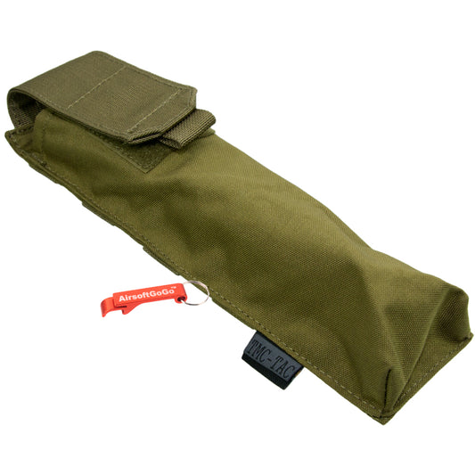 Mall compatible single magazine pouch for P90 (khaki color)