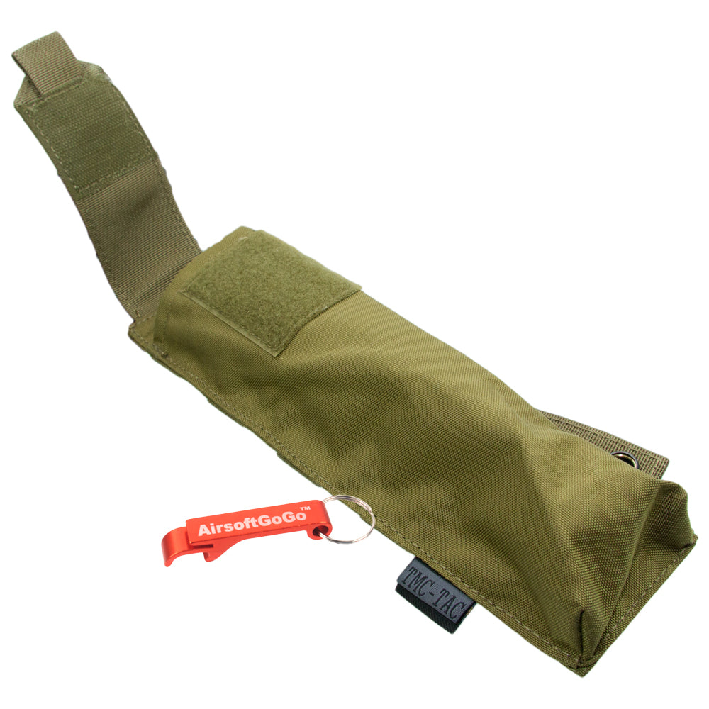 Mall compatible single magazine pouch for P90 (khaki color)