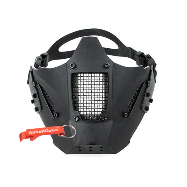 TMC JAY FAST Mask (helmet mounting adapter included) Black