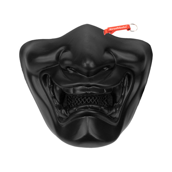 Samurai mask L size (black color)