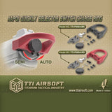 TTI Airsoft セレクタースイッチチャージングリング AAP-01 GBB専用 -ブラック