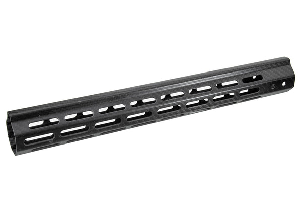 Vector Optics Vekt Defense VDCF-15 Carbon Fiber 15 Inch Slim Handguard Rail for G&amp;G APR9 - Black