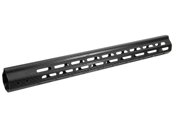 Vector Optics Vekt Defense VDCF-17 Carbon Fiber 17" Slim Handguard Rail for G&amp;G APR9 - Black