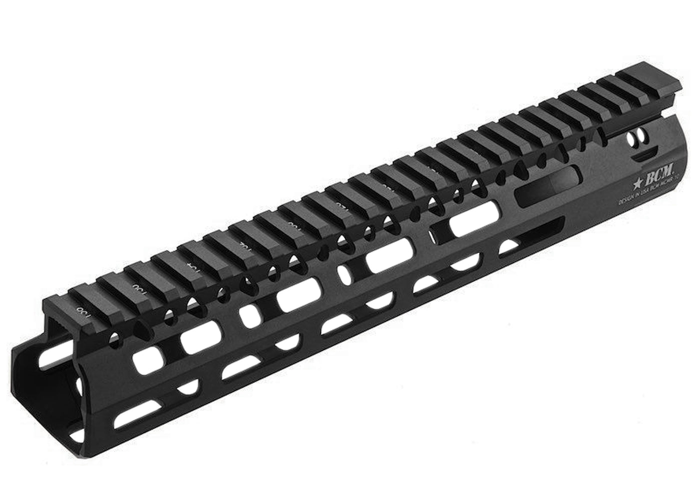 VFC BCMガンファイター MCMR M-LOKハンドガード VFC AR/ M4 GBB AEG、VFC AR/ M4バレルナット専用 -ブラック | サバゲー 装備