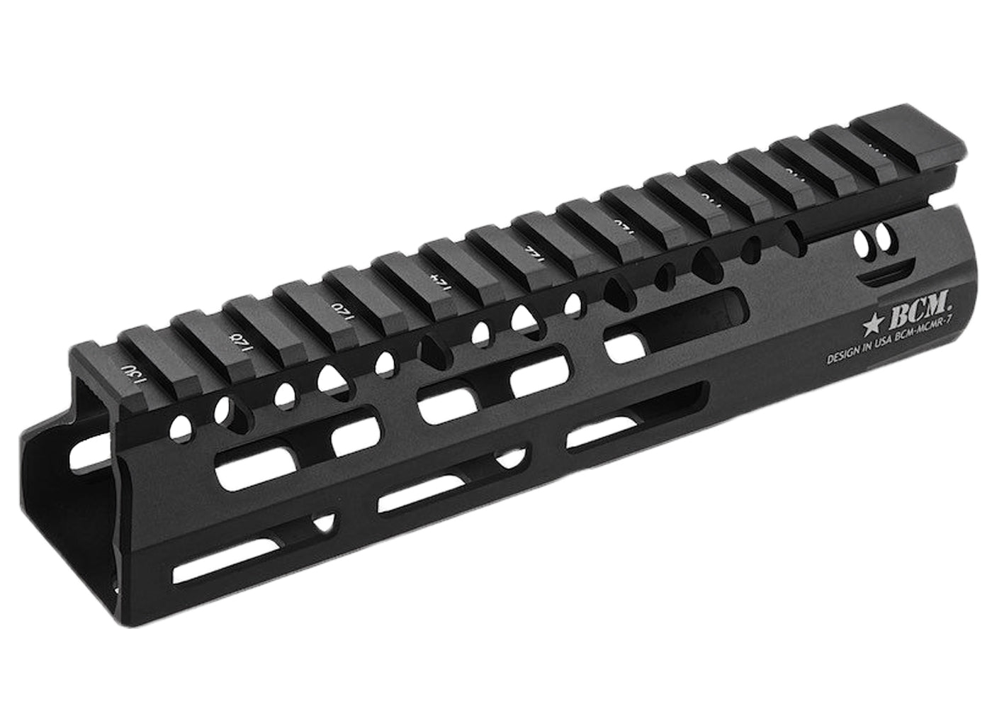 VFC BCMガンファイター MCMR M-LOKハンドガード VFC AR/ M4 GBB AEG、VFC AR/ M4バレルナット専用 -ブラック | サバゲー 装備