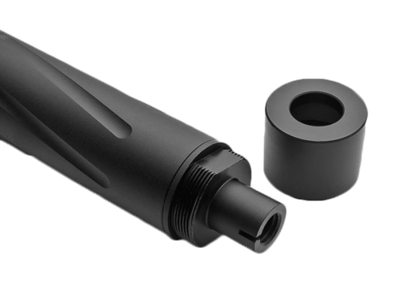 Maple Leaf Twist Outer Barrel for Marui VSR10 Sniper Rifle - Black