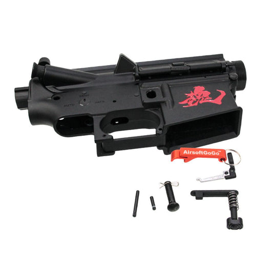 【織田の魂】マルイ/G&P/Jing Gong / CYMA・M4 M16 SR16 用 タクティカルM4 電動ガンメタル レシーバーフレーム (タイプ2)-AIRSOFT GOGO エアガン・サバゲー用品通販