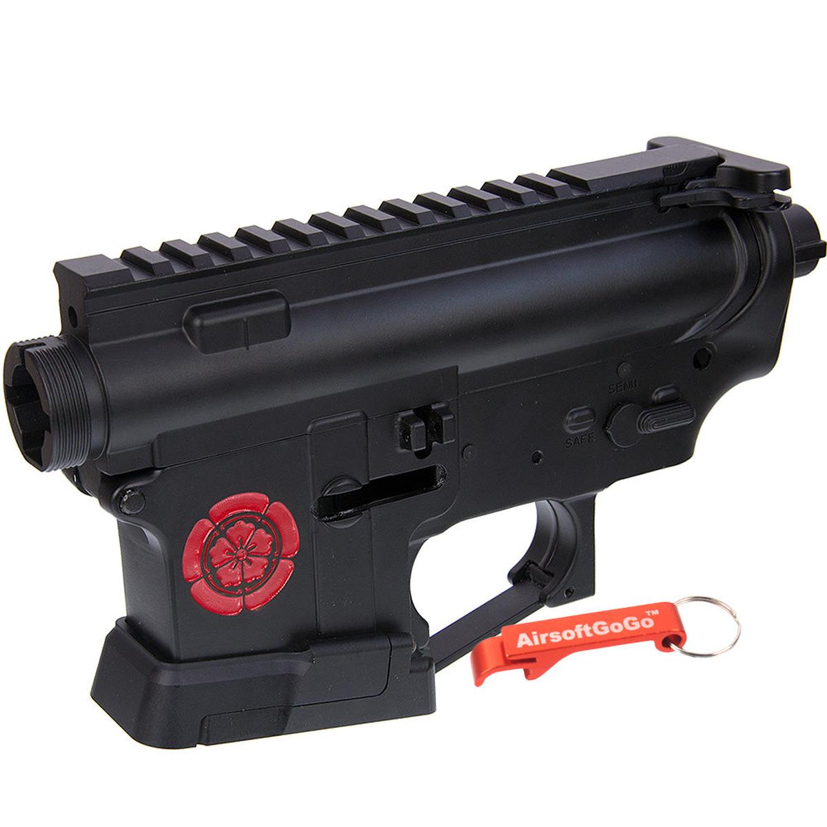 【織田の魂】マルイ/G&P/Jing Gong M4 M16 SR16 用 タクティカルM4 電動ガンメタル レシーバーフレーム (タイプ1)-AIRSOFT GOGO エアガン・サバゲー用品通販