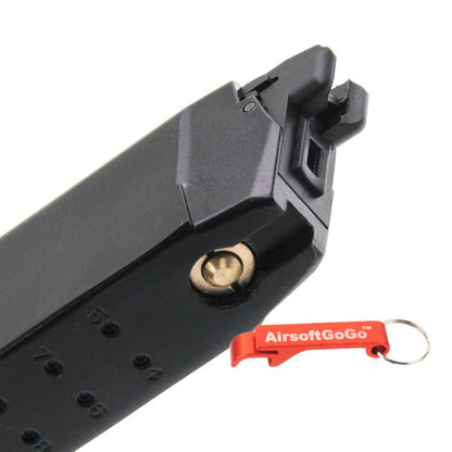 A.P.S Action Combat ACP601 (G17)ガスブローバック 用23連Co2マガジン-AIRSOFT GOGO エアガン・サバゲー用品通販