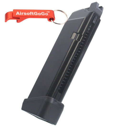 A.P.S Action Combat ACP601 (G17)ガスブローバック 用23連Co2マガジン-AIRSOFT GOGO エアガン・サバゲー用品通販
