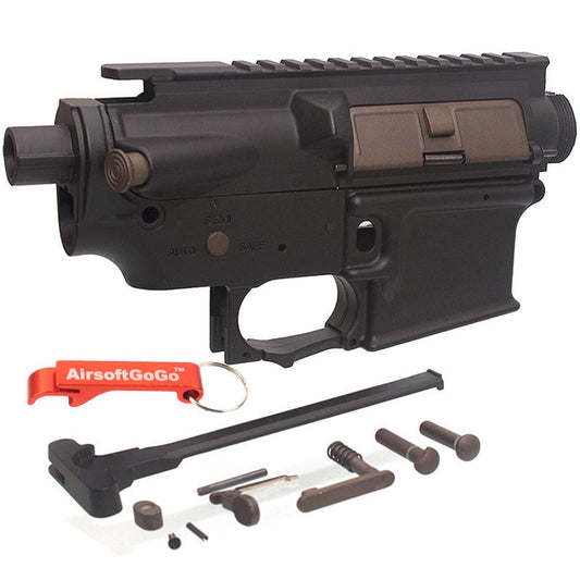 A.P.S. ASR レシーバーフレーム / レシーバーセット No.2 HYBRiD M4電動ガンメカボックス対応-AIRSOFT GOGO エアガン・サバゲー用品通販