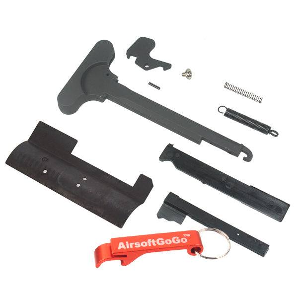 Metal cocking handle/dust cover set for electric gun M4/M16