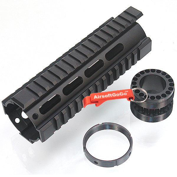 Army Force 7 inch CNC aluminum rail handguard compatible with M4 series electric gun