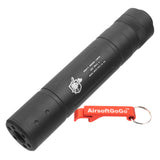 KNIGHT'S ARMAMENT type D30 X 150mm (diameter x total length) 14mm reverse thread outer barrel compatible suppressor