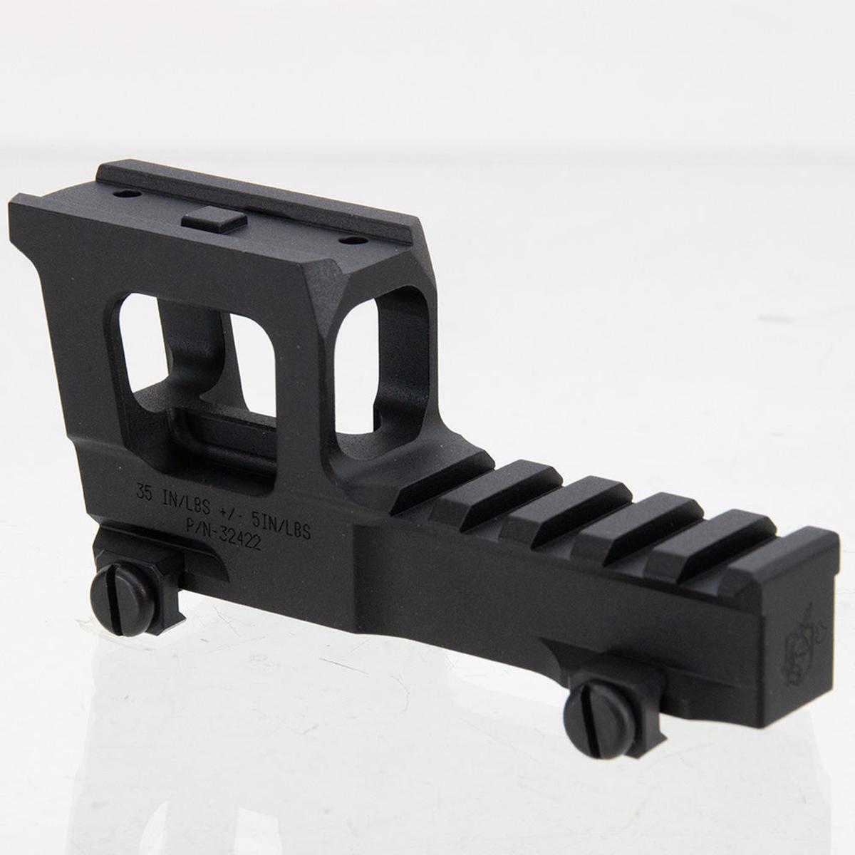 AGG ハイライズマウント T1/T2レッドドットオプティクス専用（ブラック）-AIRSOFT GOGO エアガン・サバゲー用品通販