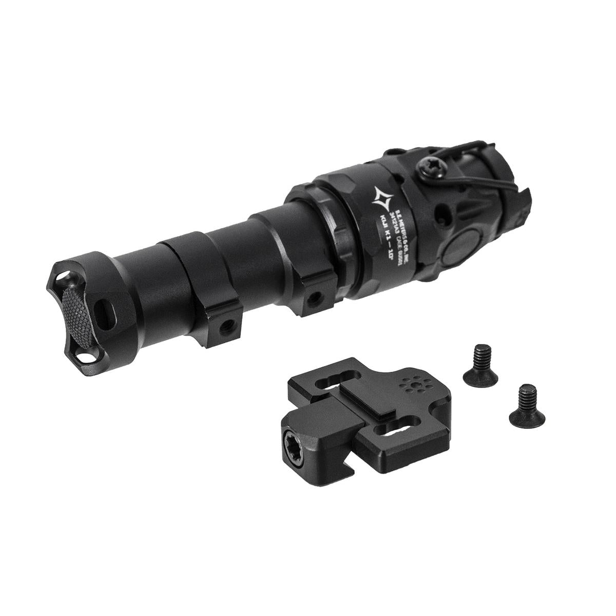 AGG SOTAC BEM KIJI K1スタイル ホワイトLED LEDイルミネーション フラッシュライト BJTAC ADスタイル 90° ライトマウント（SF）付き-AIRSOFT GOGO エアガン・サバゲー用品通販