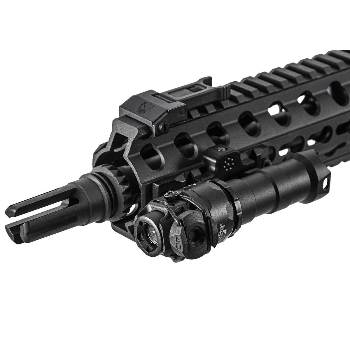 AGG SOTAC BEM KIJI K1スタイル ホワイトLED LEDイルミネーション フラッシュライト BJTAC ADスタイル 90° ライトマウント（SF）付き-AIRSOFT GOGO エアガン・サバゲー用品通販