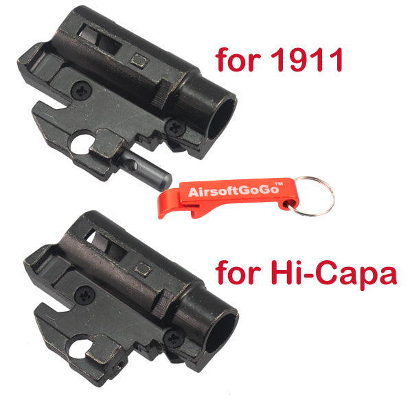 Tokyo Marui Hicapa 5.1/ 4.3/1911 compatible AIP hop up base chamber cover